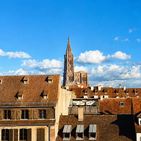 Studio Cosy, Vue Cathedrale Petite France شقة *